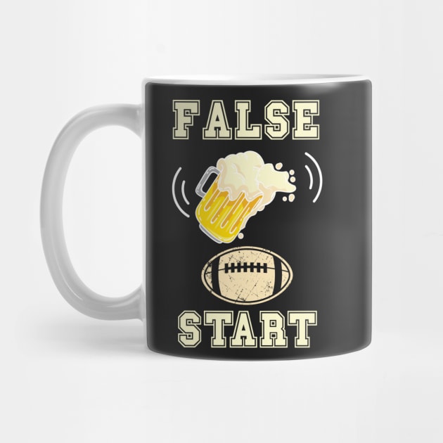 FOOTBALL FUNNY QUOTE FALSE START by HomeCoquette